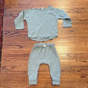 Quincy Mae organic cotton star set 18-24